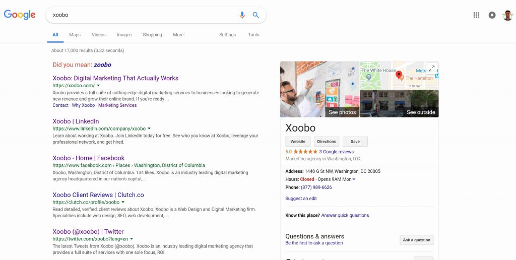 Google Publisher Search Results