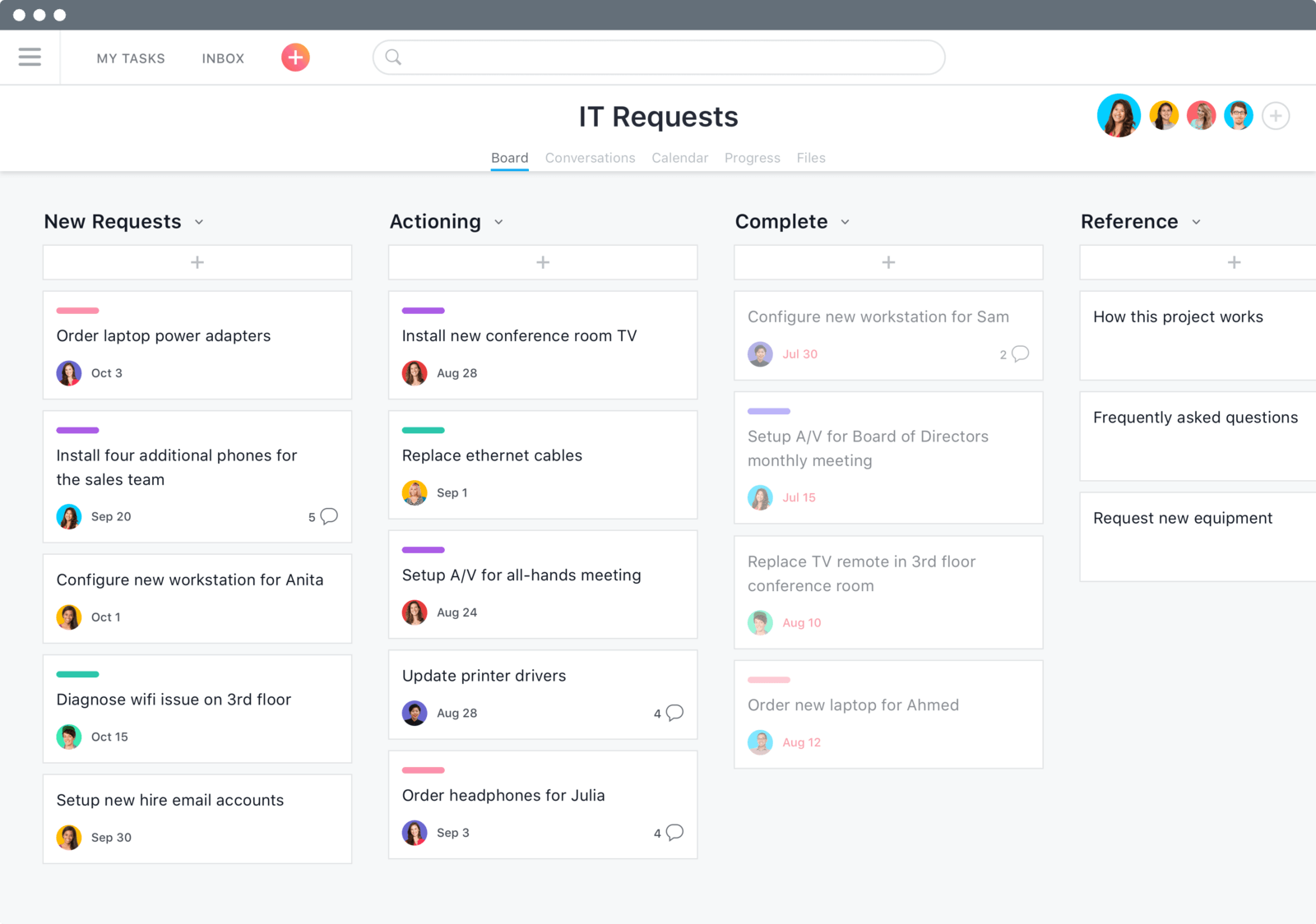 Asana Screenshot