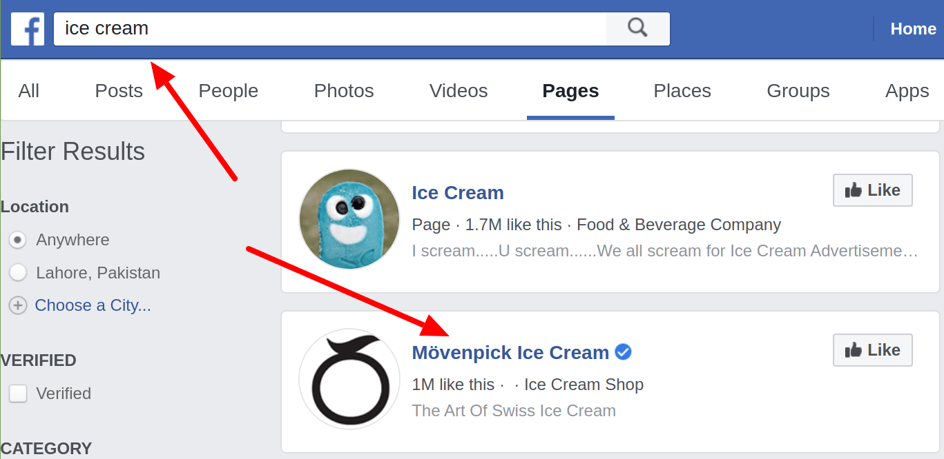 Ice Cream Movenpick