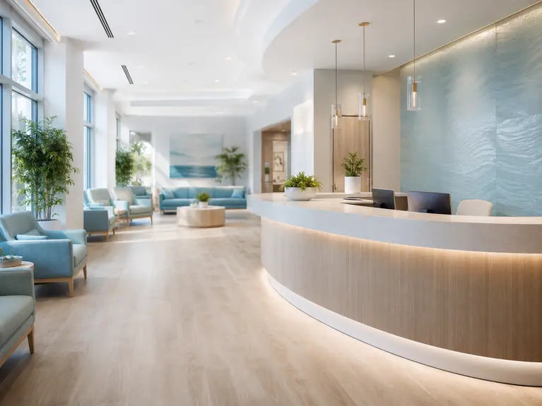 Modern medical practice reception